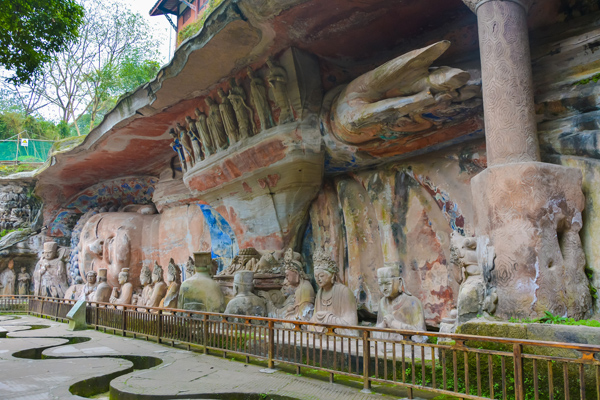 重慶大足石刻005 重慶大足石刻005